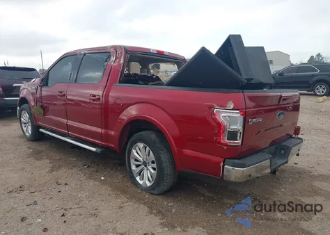 2015 Ford F-150 Lariat from USA, damaged, VIN 1FTEW1CF3FKD95170
